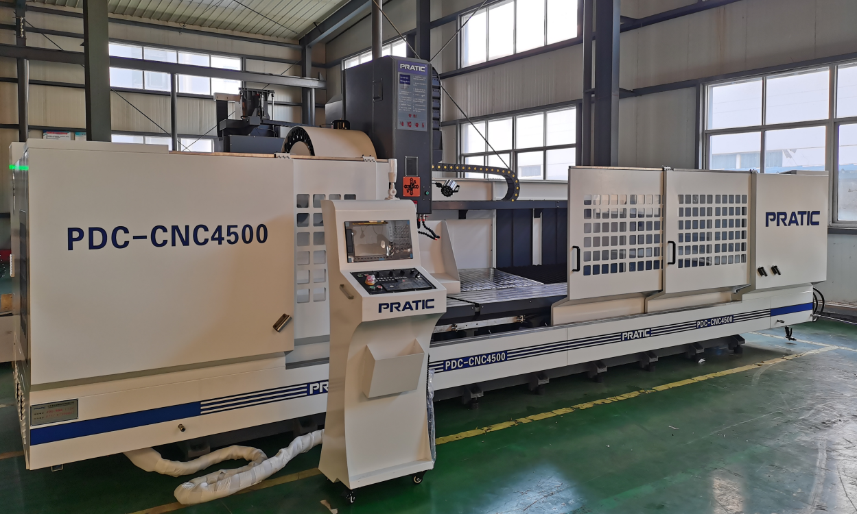 High precision vertical CNC profile machining center